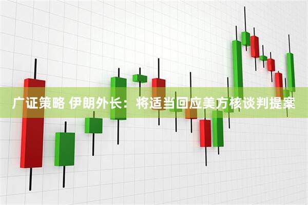 广证策略 伊朗外长：将适当回应美方核谈判提案