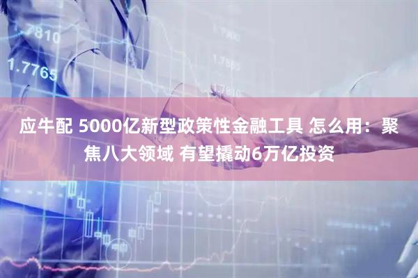 应牛配 5000亿新型政策性金融工具 怎么用:聚焦八大领域 有望撬动6万亿投资